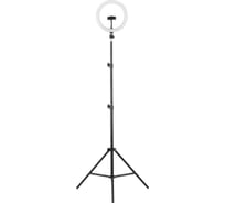 Кольцевой свет Camelion KD-810F C02 LED 10 Вт, подставка для смартфона 13010