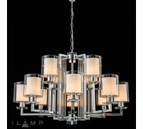 Подвесная люстра iLAMP King RM6201-8+4 CR+CL