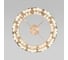 Подвесной светодиодный светильник Bogate's с хрусталем 419/1 Jewel золото a067820 6