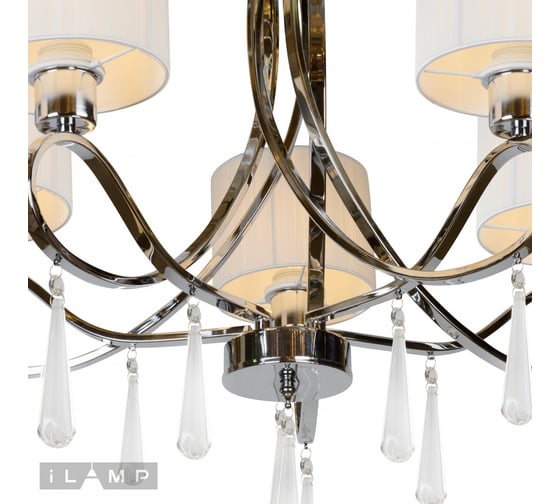 Подвесная люстра iLAMP Bella RM1029/5CR