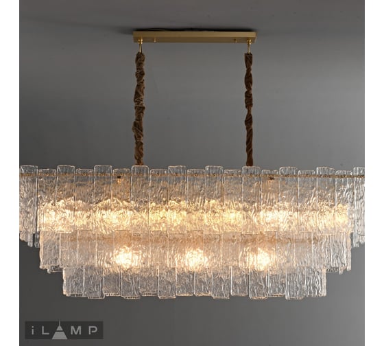 Подвесная люстра iLAMP Manhattan P6315-1200 BR