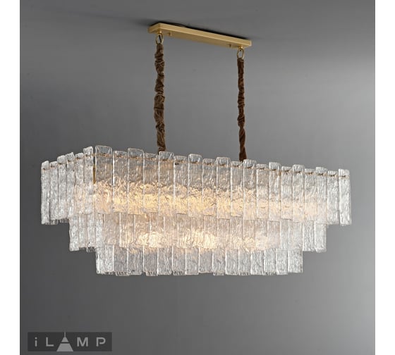 Подвесная люстра iLAMP Manhattan P6315-1200 BR