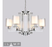 Подвесная люстра iLAMP King RM6201-6 CR+CL