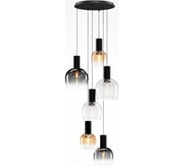 Подвесной светильник MAYTONI Smart Casual 6xE27x40W Черный MOD414PL-06B