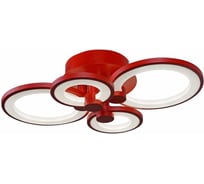 Потолочный светодиодный светильник iLEDEX Ring A001/4 Red