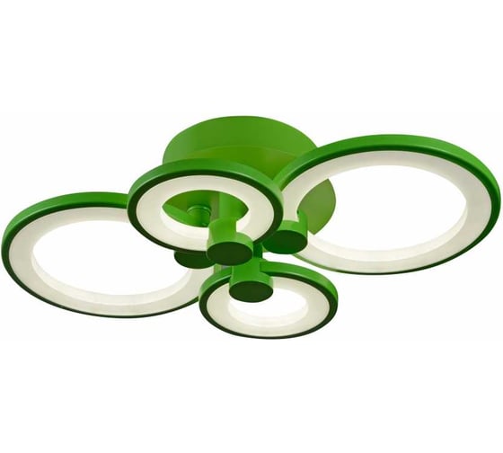 Потолочный светодиодный светильник iLEDEX Ring A001/4 Green 1