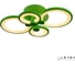 Потолочный светодиодный светильник iLEDEX Ring A001/4 Green 3