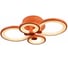 Потолочный светодиодный светильник iLEDEX Ring A001/4 Orange 1