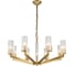 Подвесная люстра Belfasteon Malone 6035-8 BR CL 4