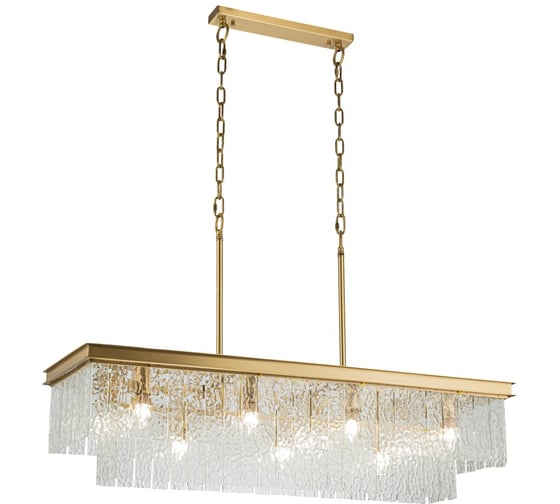 Подвесная люстра Belfasteon Harland 6308-10C BR CL