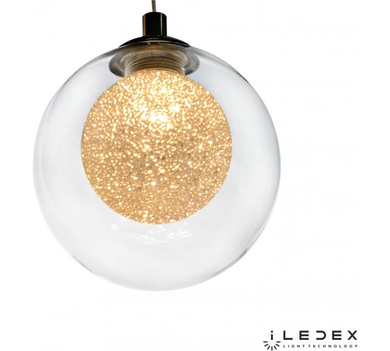 Подвесная светодиодная люстра iLEDEX Oblivion C4457-7R CR