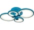 Потолочный светодиодный светильник iLEDEX Ring A001/4 BLUE 1