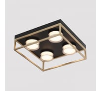 Потолочный светодиодный светильник iLEDEX Link 4778-37x37 MBK+SGD