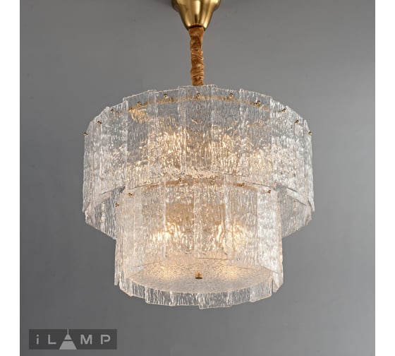 Подвесная люстра iLAMP Manhattan P6315-D600 BR