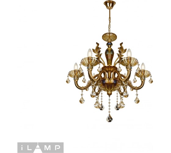 Подвесная люстра iLAMP Asia 81069-6 BR