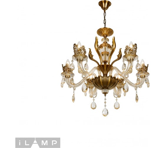 Подвесная люстра iLAMP Asia 61078-6 BR 1