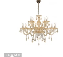 Подвесная люстра iLAMP Asia 81072-8+4 WH