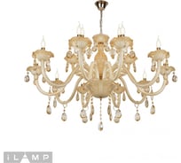 Подвесная люстра iLAMP Asia 81072-10+5 WH