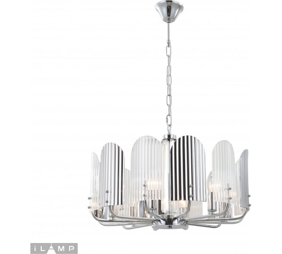 Подвесная люстра iLAMP Dolce 15571-6 CR+MULT