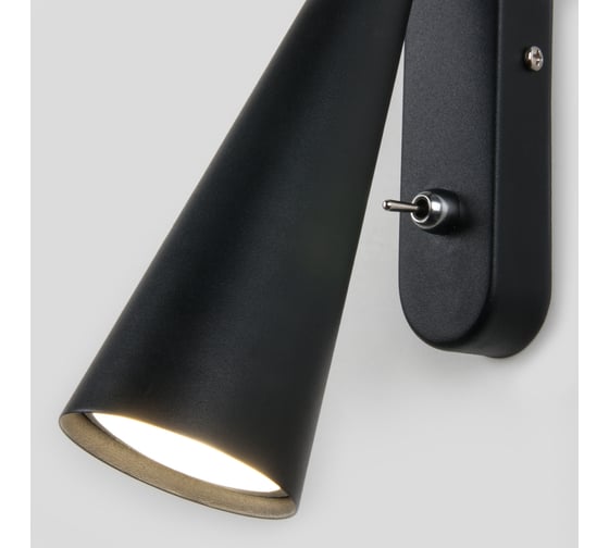 Настенный светильник Elektrostandard Horn GU10 SW чёрный MRL 1010 a047874