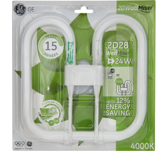 Люминесцентная лампа General Electric GE F282DT5/840/4P BL 20 10548