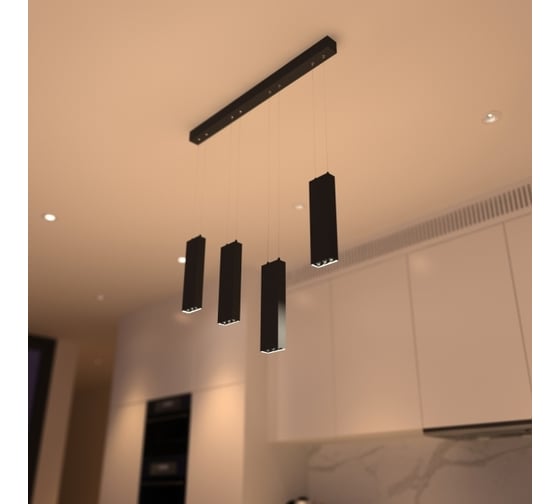 Светильник Arlight SP-LEGACY-S835x50-4x6W Warm3000 BK, 34 deg 028831 Аркон