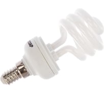 Энергосберегающая лампа СВЕТОЗАР Спираль, E14, миньон, 4000 К, 6000 час, 12Вт, 60 SV-44353-12