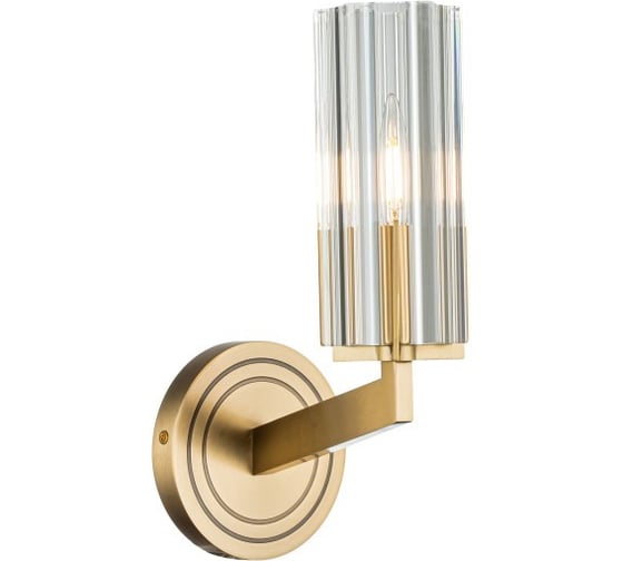 Настенный светильник Belfasteon Malone 6035-1 BR CL 1