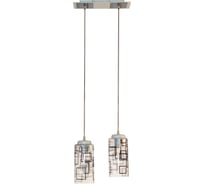 Светильник ЭЛЕТЕХ Велла 221 белый муар., Плафон 06313 НСБ 01-2х60-109 Е27 ИУ 1005404396