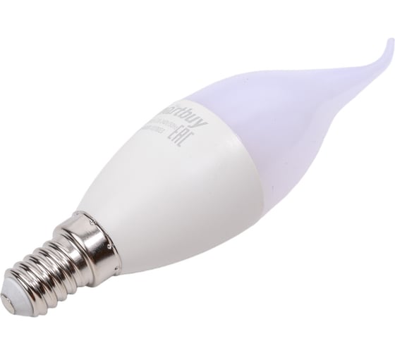 Лампа Smartbuy LED свеча на ветру C37-12W/4000/E14 SBL-C37Can-12-40K-E14
