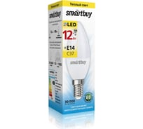 Лампа Smartbuy LED SBL-C37-12-30K-E14