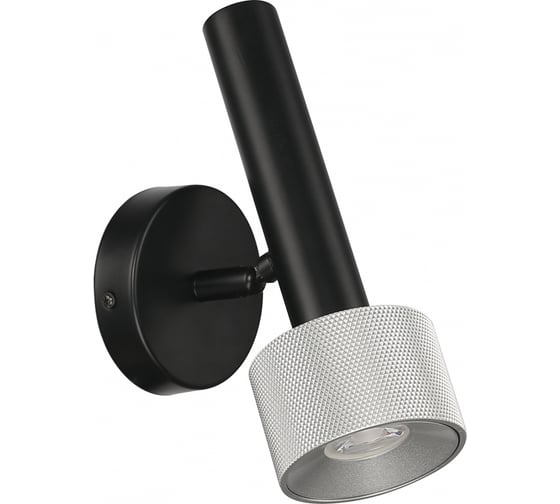 Настенный светильник iLEDEX Delta 2360-1 BK+SL