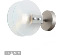 Настенный светильник iLAMP Panorama W15598-1 SN+CL