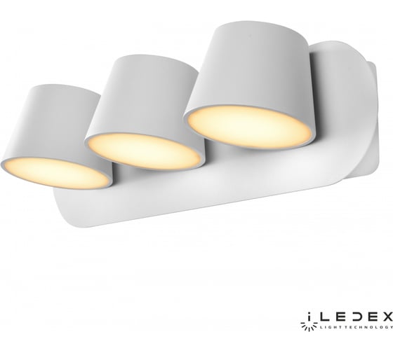 Настенный светодиодный светильник iLEDEX Flexin W1118-3AS WH