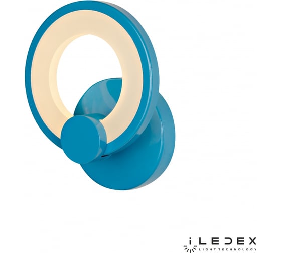 Настенный светодиодный светильник iLEDEX Ring A001/1 Blue