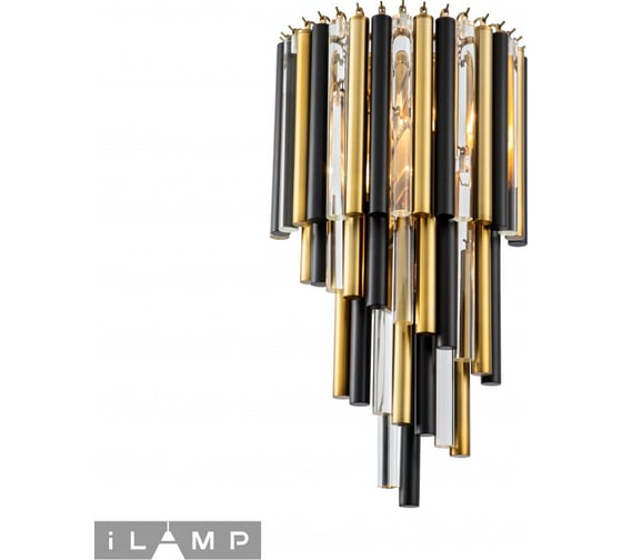 Настенный светильник iLAMP Tribeca 097B-3 MBR+BK