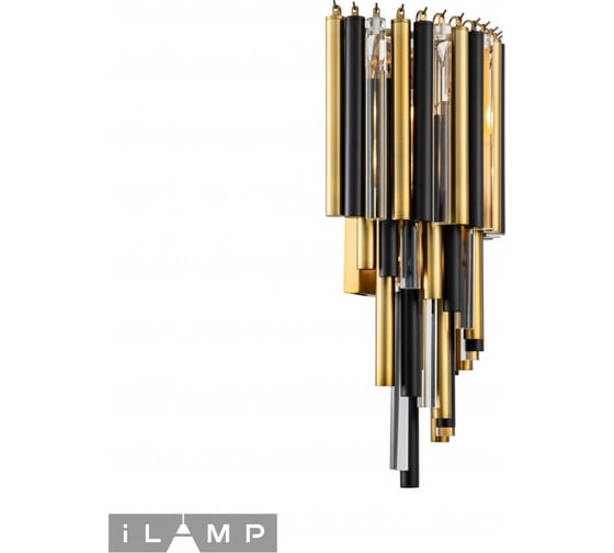 Настенный светильник iLAMP Tribeca 097B-3 MBR+BK