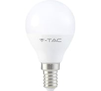 Светодиодная лампа V-TAC VT-2043 Р45, 3Вт, Е14, 220В, 4000К 7200