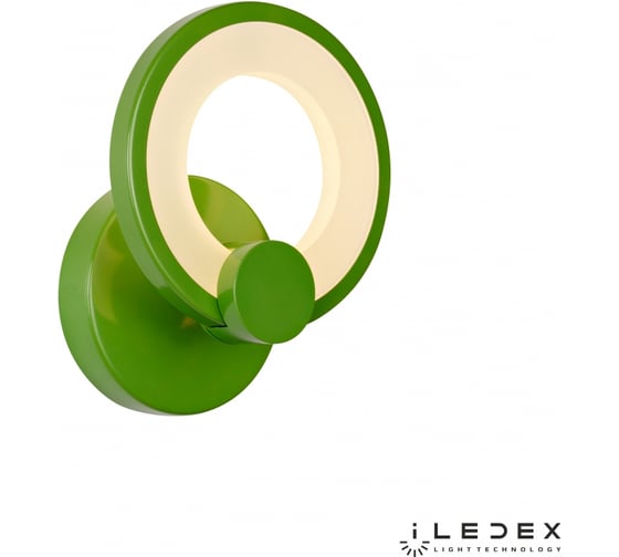 Настенный светодиодный светильник iLEDEX Ring A001/1 Green