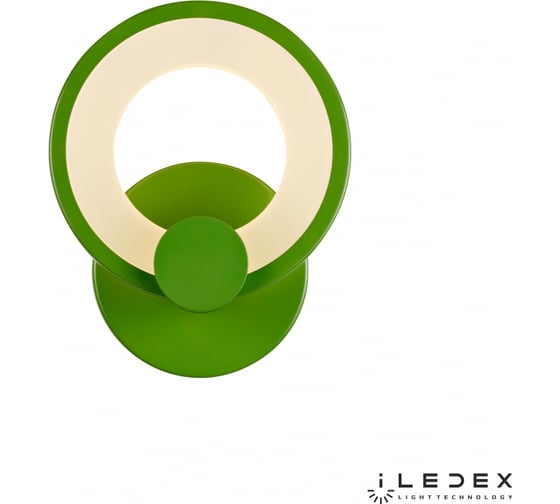 Настенный светодиодный светильник iLEDEX Ring A001/1 Green