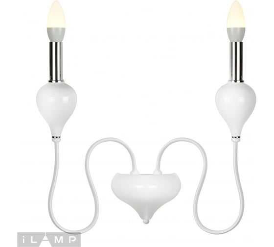 Бра iLAMP Lady B88003-2 WH