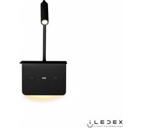 Настенный светодиодный светильник iLEDEX Support 7031C BK