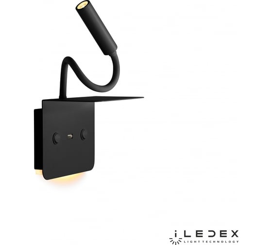 Настенный светодиодный светильник iLEDEX Support 7031C BK