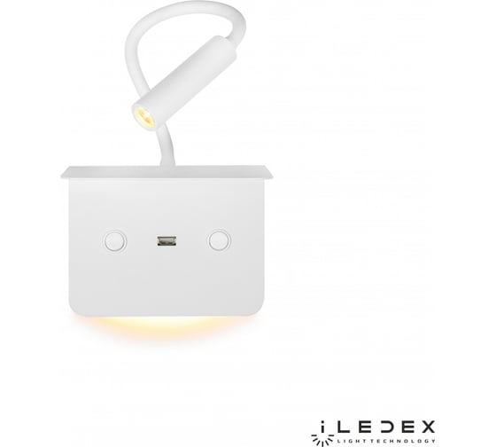Настенный светодиодный светильник iLEDEX Support 7031C WH