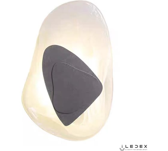 Настенный светодиодный светильник iLEDEX SILK F097-9W-3000K BK-WH 1