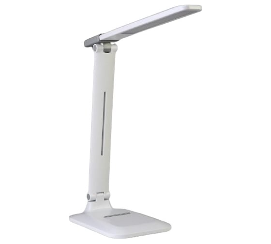Настольная сенсорная лампа RISALUX 16111/1 LED 4Вт USB АКБ 3000/6000К белый 12х29х31,5 см 5091635