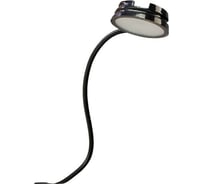 Светильник RISALUX 16040/1 LED 0,5Вт USB черный 6х6х2 см 5091549