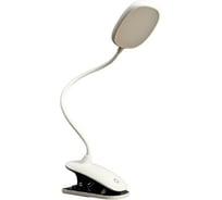 Настольная сенсорная лампа RISALUX 85305/1 24хLED 3Вт 3 режима USB AKB белый 13х7х48 см 4734897