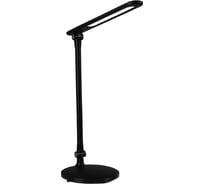 Настольная сенсорная лампа RISALUX 16110/1BK LED 5Вт USB АКБ 3000/6000К черный 15х33,5х34 см 5091634