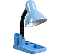 Настольная лампа RISALUX "Мудрец" Е27 40W, 220В синий 18х11,5х33 см 4063992